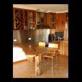 wattle mango and stainless steel kitchen 