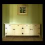 painted hoop pine sideboard 