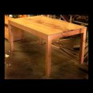 silky oak dining table