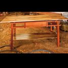 Queensland Walnut and Bluegum Hall Table